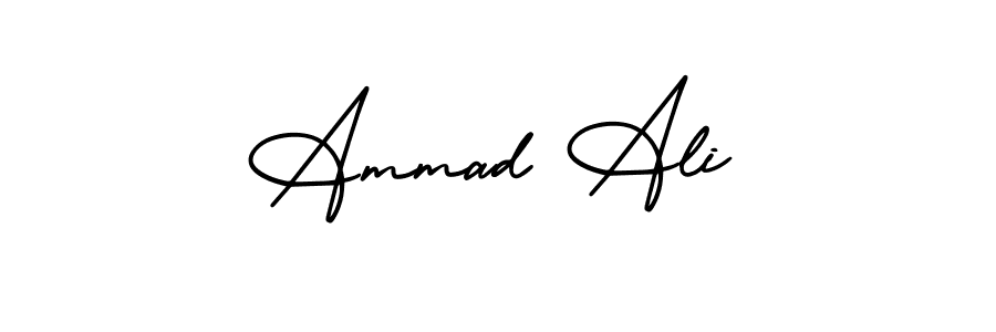 Also we have Ammad Ali name is the best signature style. Create professional handwritten signature collection using AmerikaSignatureDemo-Regular autograph style. Ammad Ali signature style 3 images and pictures png