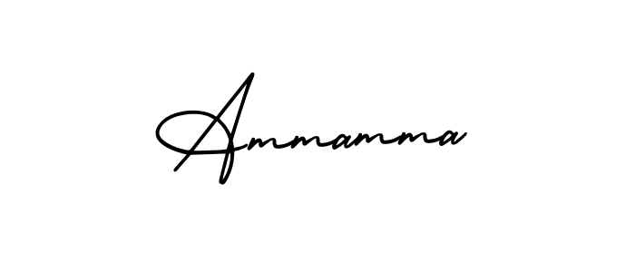 How to make Ammamma signature? AmerikaSignatureDemo-Regular is a professional autograph style. Create handwritten signature for Ammamma name. Ammamma signature style 3 images and pictures png