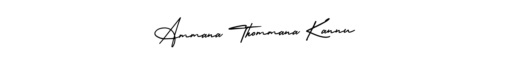 It looks lik you need a new signature style for name Ammana Thommana Kannu. Design unique handwritten (AmerikaSignatureDemo-Regular) signature with our free signature maker in just a few clicks. Ammana Thommana Kannu signature style 3 images and pictures png