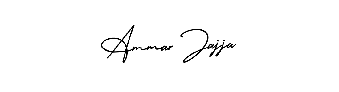 if you are searching for the best signature style for your name Ammar Jajja. so please give up your signature search. here we have designed multiple signature styles  using AmerikaSignatureDemo-Regular. Ammar Jajja signature style 3 images and pictures png