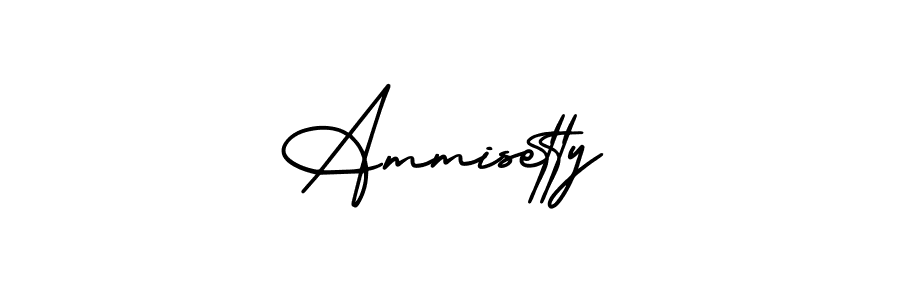 Make a beautiful signature design for name Ammisetty. With this signature (AmerikaSignatureDemo-Regular) style, you can create a handwritten signature for free. Ammisetty signature style 3 images and pictures png