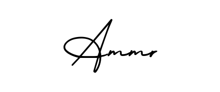 Get inspired by this graceful AmerikaSignatureDemo-Regular signature style for name Ammr. Smooth loops and balanced proportions for everyday use. Ammr signature style 3 images and pictures png