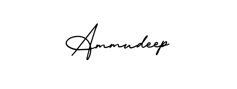 Create a beautiful signature design for name Ammudeep. With this signature (AmerikaSignatureDemo-Regular) fonts, you can make a handwritten signature for free. Ammudeep signature style 3 images and pictures png
