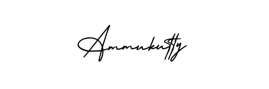 Use a signature maker to create a handwritten signature online. With this signature software, you can design (AmerikaSignatureDemo-Regular) your own signature for name Ammukutty. Ammukutty signature style 3 images and pictures png