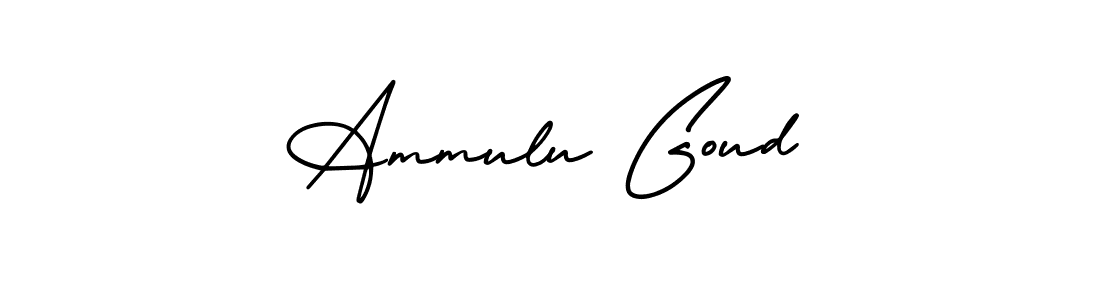 Best and Professional Signature Style for Ammulu Goud. AmerikaSignatureDemo-Regular Best Signature Style Collection. Ammulu Goud signature style 3 images and pictures png