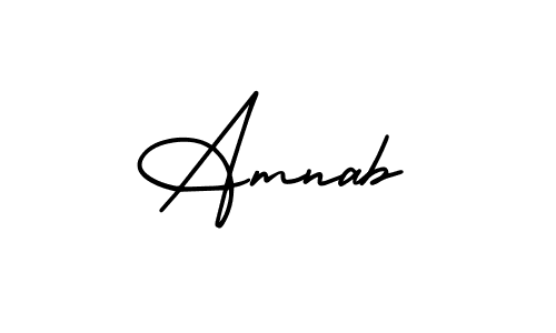Check out images of Autograph of Amnab name. Actor Amnab Signature Style. AmerikaSignatureDemo-Regular is a professional sign style online. Amnab signature style 3 images and pictures png