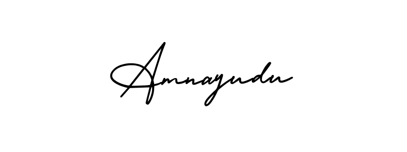 How to Draw Amnayudu signature style? AmerikaSignatureDemo-Regular is a latest design signature styles for name Amnayudu. Amnayudu signature style 3 images and pictures png