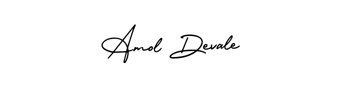 Create a beautiful signature design for name Amol Devale. With this signature (AmerikaSignatureDemo-Regular) fonts, you can make a handwritten signature for free. Amol Devale signature style 3 images and pictures png