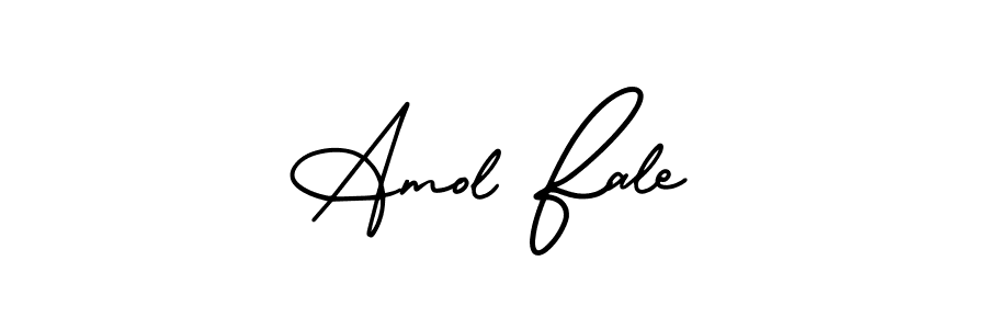 The best way (AmerikaSignatureDemo-Regular) to make a short signature is to pick only two or three words in your name. The name Amol Fale include a total of six letters. For converting this name. Amol Fale signature style 3 images and pictures png