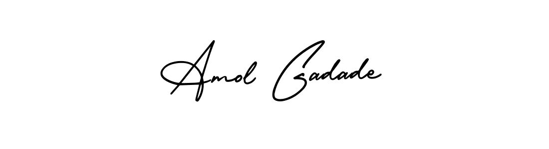 Also we have Amol Gadade name is the best signature style. Create professional handwritten signature collection using AmerikaSignatureDemo-Regular autograph style. Amol Gadade signature style 3 images and pictures png