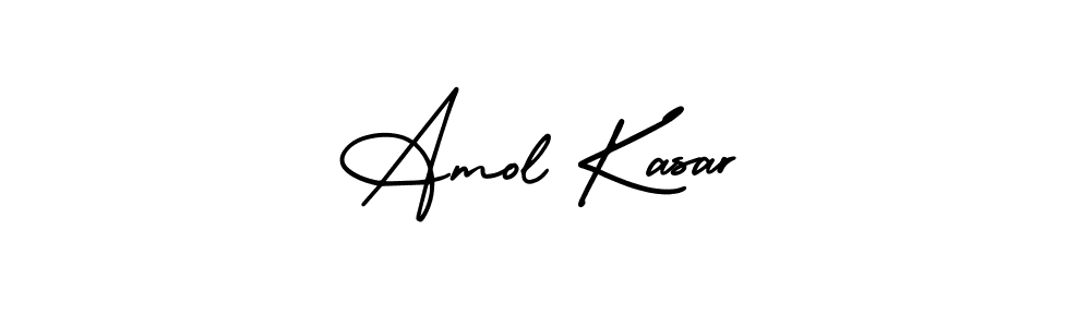 Amol Kasar stylish signature style. Best Handwritten Sign (AmerikaSignatureDemo-Regular) for my name. Handwritten Signature Collection Ideas for my name Amol Kasar. Amol Kasar signature style 3 images and pictures png