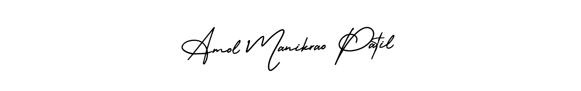 How to make Amol Manikrao Patil signature? AmerikaSignatureDemo-Regular is a professional autograph style. Create handwritten signature for Amol Manikrao Patil name. Amol Manikrao Patil signature style 3 images and pictures png