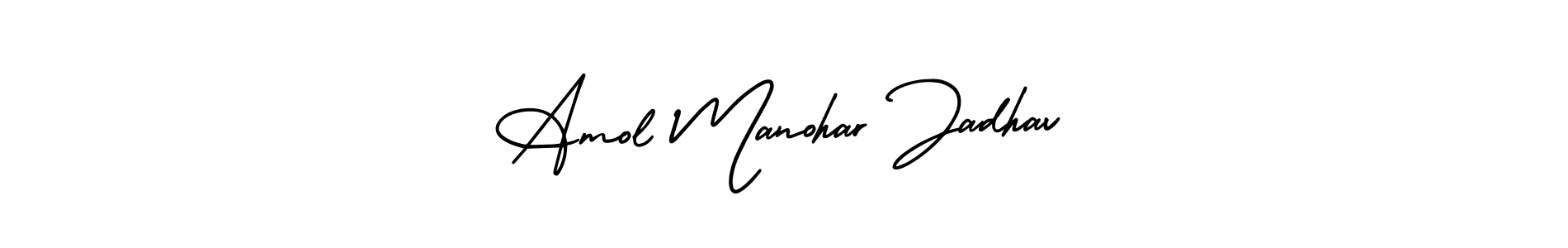 See photos of Amol Manohar Jadhav official signature by Spectra . Check more albums & portfolios. Read reviews & check more about AmerikaSignatureDemo-Regular font. Amol Manohar Jadhav signature style 3 images and pictures png