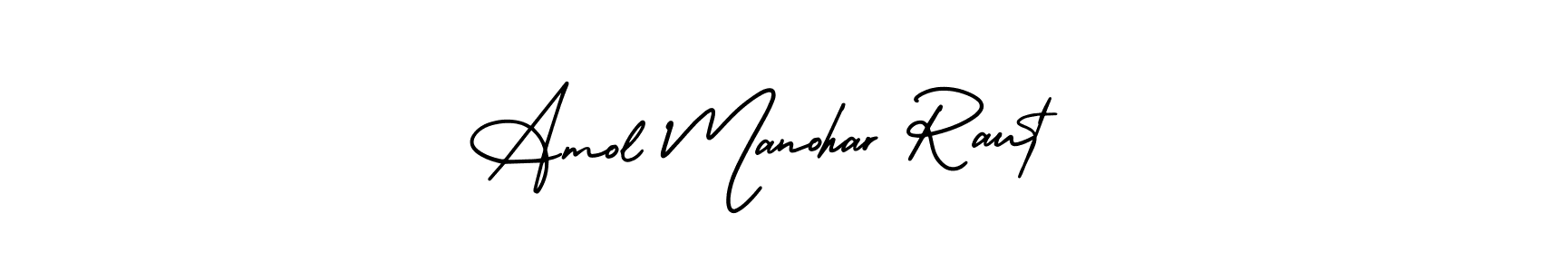 See photos of Amol Manohar Raut official signature by Spectra . Check more albums & portfolios. Read reviews & check more about AmerikaSignatureDemo-Regular font. Amol Manohar Raut signature style 3 images and pictures png