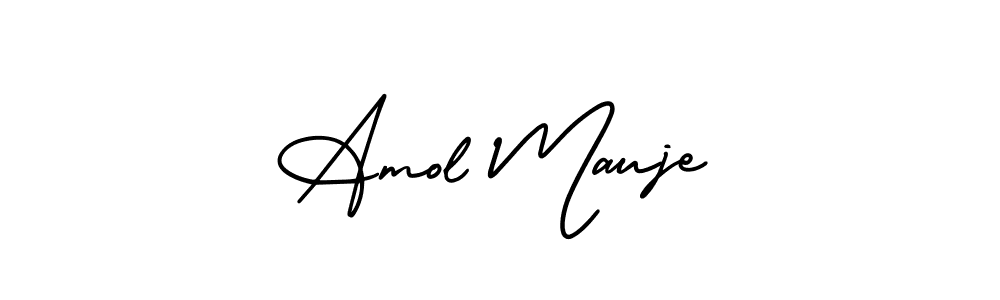 You can use this online signature creator to create a handwritten signature for the name Amol Mauje. This is the best online autograph maker. Amol Mauje signature style 3 images and pictures png