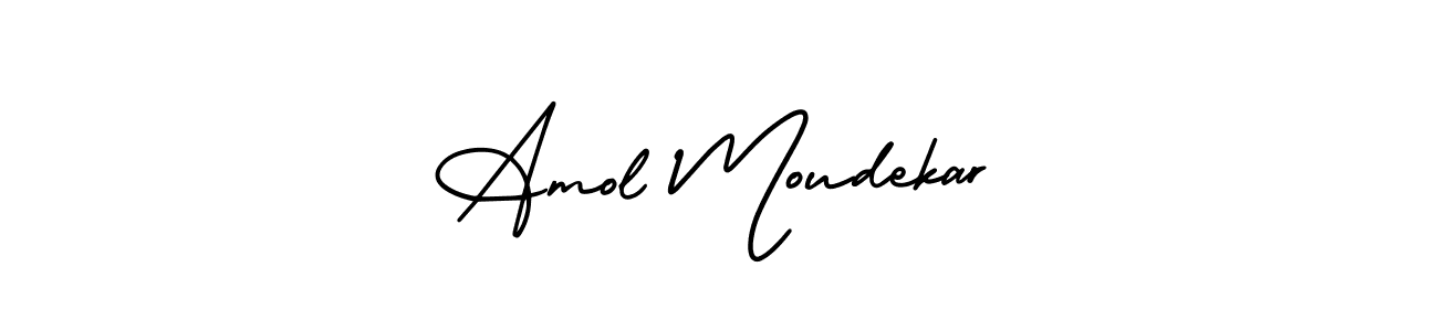 Also we have Amol Moudekar name is the best signature style. Create professional handwritten signature collection using AmerikaSignatureDemo-Regular autograph style. Amol Moudekar signature style 3 images and pictures png