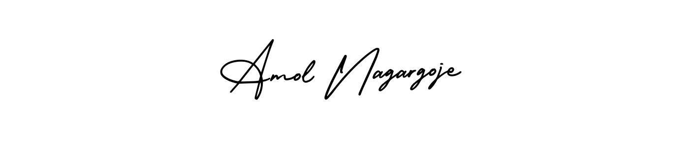 Similarly AmerikaSignatureDemo-Regular is the best handwritten signature design. Signature creator online .You can use it as an online autograph creator for name Amol Nagargoje. Amol Nagargoje signature style 3 images and pictures png