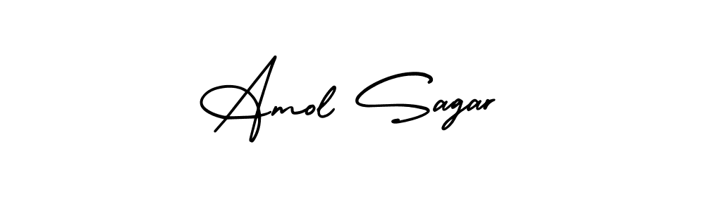 Make a short Amol Sagar signature style. Manage your documents anywhere anytime using AmerikaSignatureDemo-Regular. Create and add eSignatures, submit forms, share and send files easily. Amol Sagar signature style 3 images and pictures png