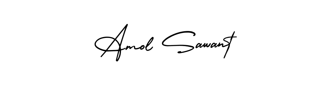 Also we have Amol Sawant name is the best signature style. Create professional handwritten signature collection using AmerikaSignatureDemo-Regular autograph style. Amol Sawant signature style 3 images and pictures png