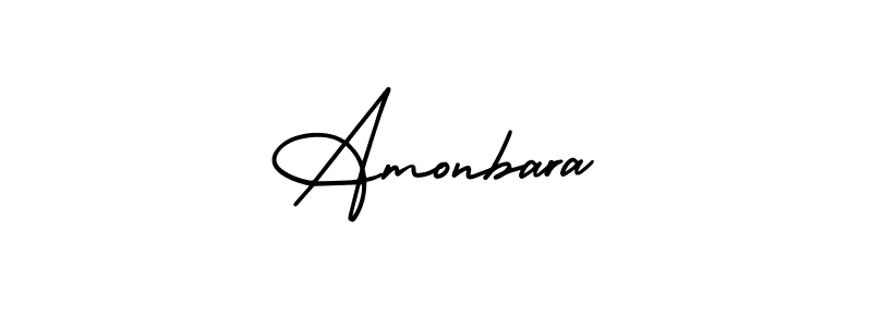 if you are searching for the best signature style for your name Amonbara. so please give up your signature search. here we have designed multiple signature styles  using AmerikaSignatureDemo-Regular. Amonbara signature style 3 images and pictures png