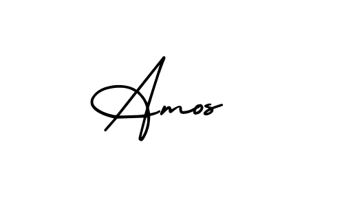 Make a beautiful signature design for name Amos . Use this online signature maker to create a handwritten signature for free. Amos  signature style 3 images and pictures png