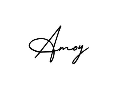 Make a beautiful signature design for name Amoy. With this signature (AmerikaSignatureDemo-Regular) style, you can create a handwritten signature for free. Amoy signature style 3 images and pictures png