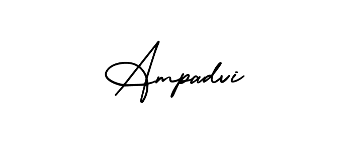 You can use this online signature creator to create a handwritten signature for the name Ampadvi. This is the best online autograph maker. Ampadvi signature style 3 images and pictures png