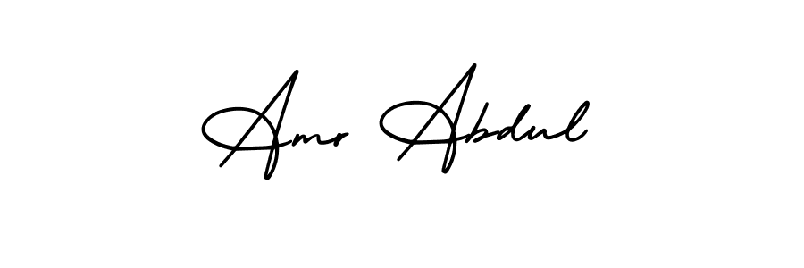 How to Draw Amr Abdul signature style? AmerikaSignatureDemo-Regular is a latest design signature styles for name Amr Abdul. Amr Abdul signature style 3 images and pictures png