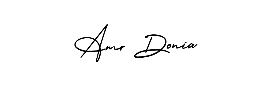 See photos of Amr Donia official signature by Spectra . Check more albums & portfolios. Read reviews & check more about AmerikaSignatureDemo-Regular font. Amr Donia signature style 3 images and pictures png