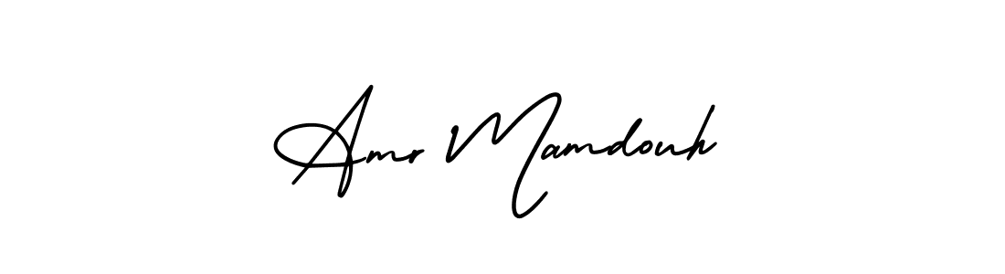 You can use this online signature creator to create a handwritten signature for the name Amr Mamdouh. This is the best online autograph maker. Amr Mamdouh signature style 3 images and pictures png