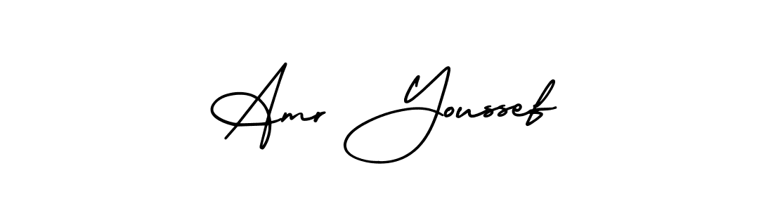 This is the best signature style for the Amr Youssef name. Also you like these signature font (AmerikaSignatureDemo-Regular). Mix name signature. Amr Youssef signature style 3 images and pictures png