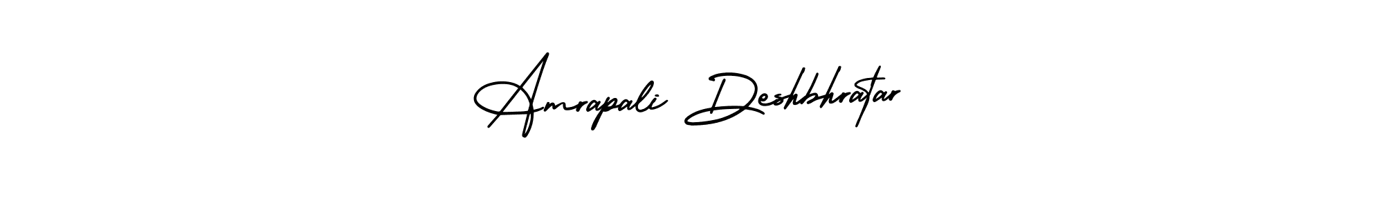 Here are the top 10 professional signature styles for the name Amrapali Deshbhratar. These are the best autograph styles you can use for your name. Amrapali Deshbhratar signature style 3 images and pictures png