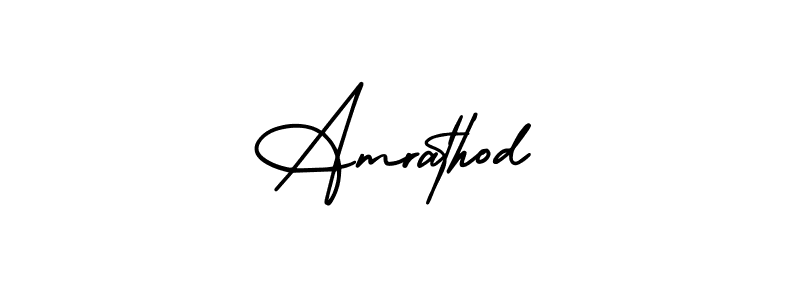 AmerikaSignatureDemo-Regular is a professional signature style that is perfect for those who want to add a touch of class to their signature. It is also a great choice for those who want to make their signature more unique. Get Amrathod name to fancy signature for free. Amrathod signature style 3 images and pictures png