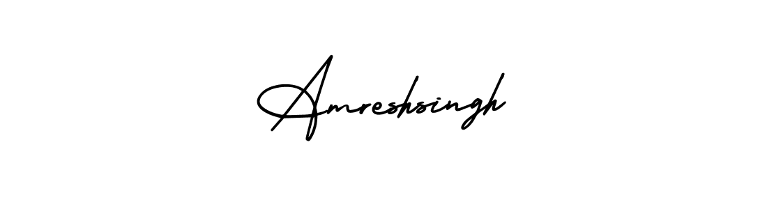 Best and Professional Signature Style for Amreshsingh. AmerikaSignatureDemo-Regular Best Signature Style Collection. Amreshsingh signature style 3 images and pictures png