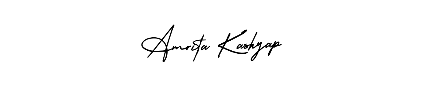 Best and Professional Signature Style for Amrita Kashyap. AmerikaSignatureDemo-Regular Best Signature Style Collection. Amrita Kashyap signature style 3 images and pictures png