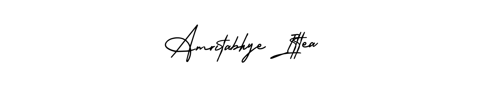 How to make Amritabhye Ittea signature? AmerikaSignatureDemo-Regular is a professional autograph style. Create handwritten signature for Amritabhye Ittea name. Amritabhye Ittea signature style 3 images and pictures png