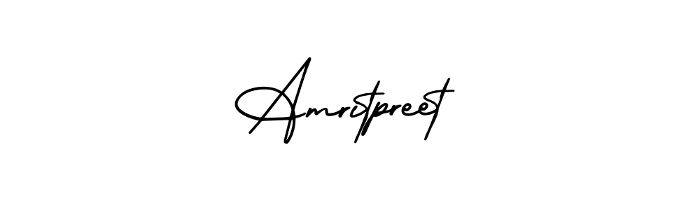 Design your own signature with our free online signature maker. With this signature software, you can create a handwritten (AmerikaSignatureDemo-Regular) signature for name Amritpreet. Amritpreet signature style 3 images and pictures png