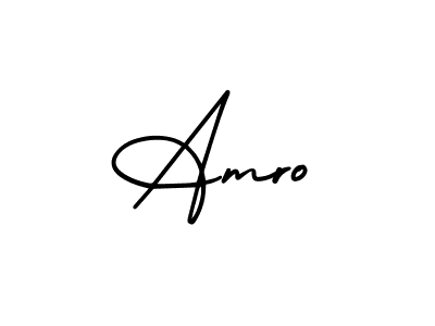 The best way (AmerikaSignatureDemo-Regular) to make a short signature is to pick only two or three words in your name. The name Amro include a total of six letters. For converting this name. Amro signature style 3 images and pictures png