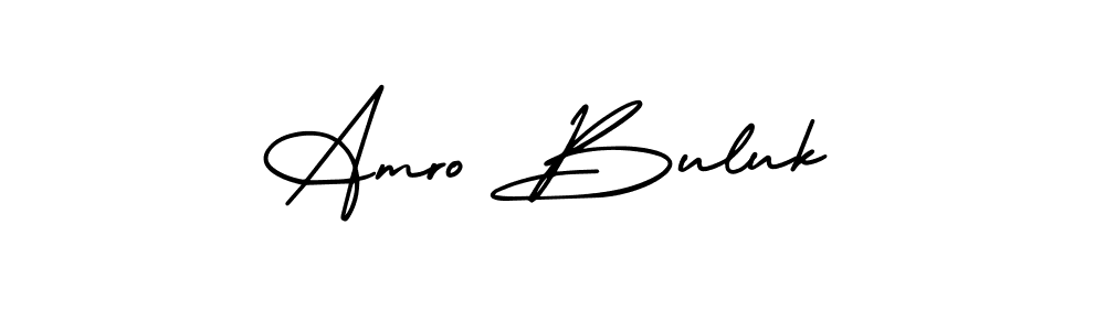 Similarly AmerikaSignatureDemo-Regular is the best handwritten signature design. Signature creator online .You can use it as an online autograph creator for name Amro Buluk. Amro Buluk signature style 3 images and pictures png