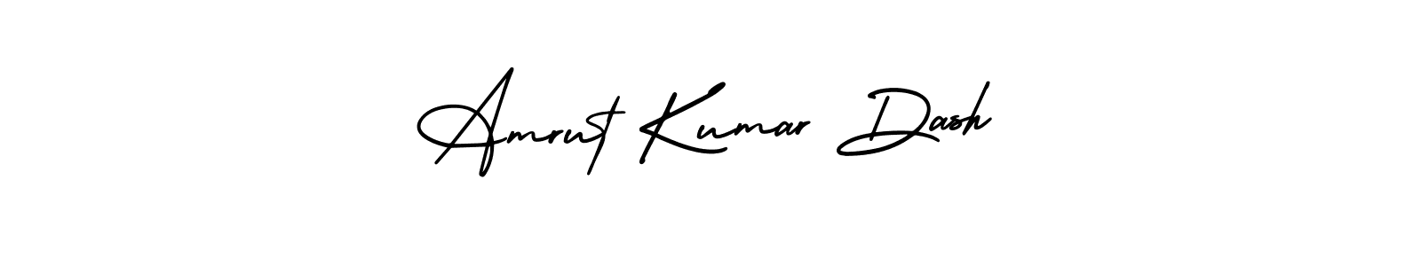 Design your own signature with our free online signature maker. With this signature software, you can create a handwritten (AmerikaSignatureDemo-Regular) signature for name Amrut Kumar Dash. Amrut Kumar Dash signature style 3 images and pictures png