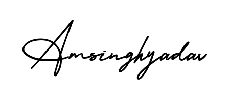 Build your personal autograph collection for name Amsinghyadav with AmerikaSignatureDemo-Regular design. Browse, select, and save your favorites. Amsinghyadav signature style 3 images and pictures png