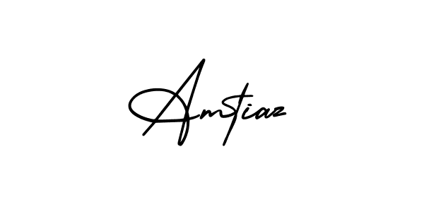 Amtiaz stylish signature style. Best Handwritten Sign (AmerikaSignatureDemo-Regular) for my name. Handwritten Signature Collection Ideas for my name Amtiaz. Amtiaz signature style 3 images and pictures png