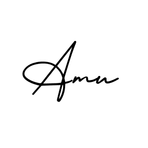 This is the best signature style for the Amu name. Also you like these signature font (AmerikaSignatureDemo-Regular). Mix name signature. Amu signature style 3 images and pictures png