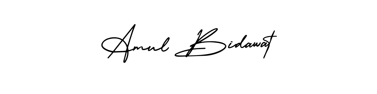 Here are the top 10 professional signature styles for the name Amul Bidawat. These are the best autograph styles you can use for your name. Amul Bidawat signature style 3 images and pictures png