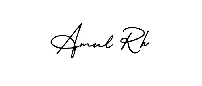 Once you've used our free online signature maker to create your best signature AmerikaSignatureDemo-Regular style, it's time to enjoy all of the benefits that Amul Rh name signing documents. Amul Rh signature style 3 images and pictures png