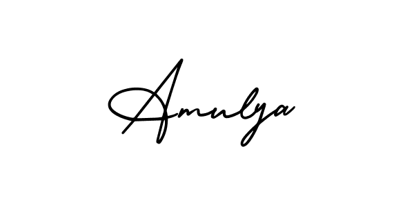 Best and Professional Signature Style for Amulya. AmerikaSignatureDemo-Regular Best Signature Style Collection. Amulya signature style 3 images and pictures png