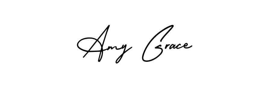 Design your own signature with our free online signature maker. With this signature software, you can create a handwritten (AmerikaSignatureDemo-Regular) signature for name Amy Grace. Amy Grace signature style 3 images and pictures png