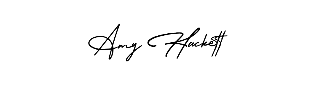 Design your own signature with our free online signature maker. With this signature software, you can create a handwritten (AmerikaSignatureDemo-Regular) signature for name Amy Hackett. Amy Hackett signature style 3 images and pictures png