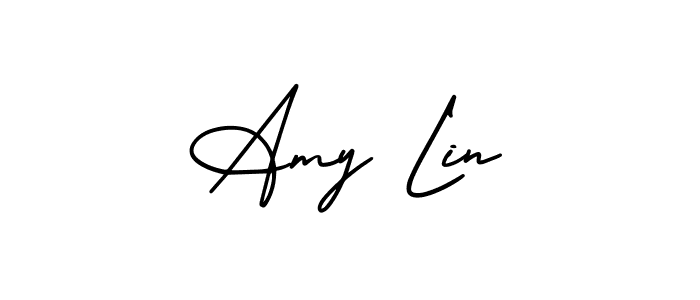 Make a short Amy Lin signature style. Manage your documents anywhere anytime using AmerikaSignatureDemo-Regular. Create and add eSignatures, submit forms, share and send files easily. Amy Lin signature style 3 images and pictures png