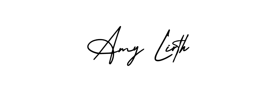 Also You can easily find your signature by using the search form. We will create Amy Lirth name handwritten signature images for you free of cost using AmerikaSignatureDemo-Regular sign style. Amy Lirth signature style 3 images and pictures png